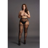 Le Désir Panty CROTCHLESS CUT-OUT Noir